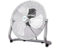 Staande Ventilator - Vloerventilator Metaal - Ruimte Koelen - Opvouwbaar Ontwerp - 40.5 cm - Zilver
