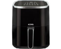 Airfryer - Friteuse zonder olie - Gezond Koken - Met Kijkvenster - 5 Liter - Zwart