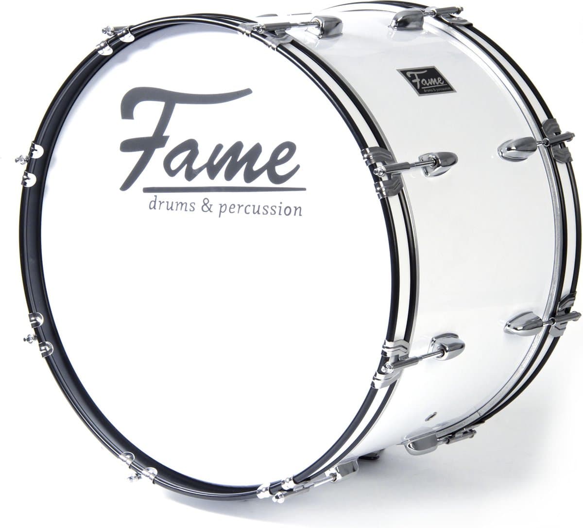 Fame Marching basDrum 18"x12", met Tragegordel & Beater - Marching bass drum — afbeelding 1