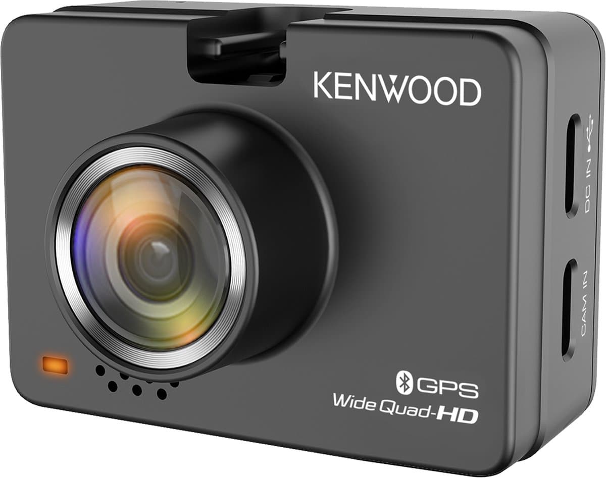 Kenwood DRV-A510W Dashcam - 2K QUAD HD - Draadloze app link - Achter-camera aansluiting — afbeelding 1
