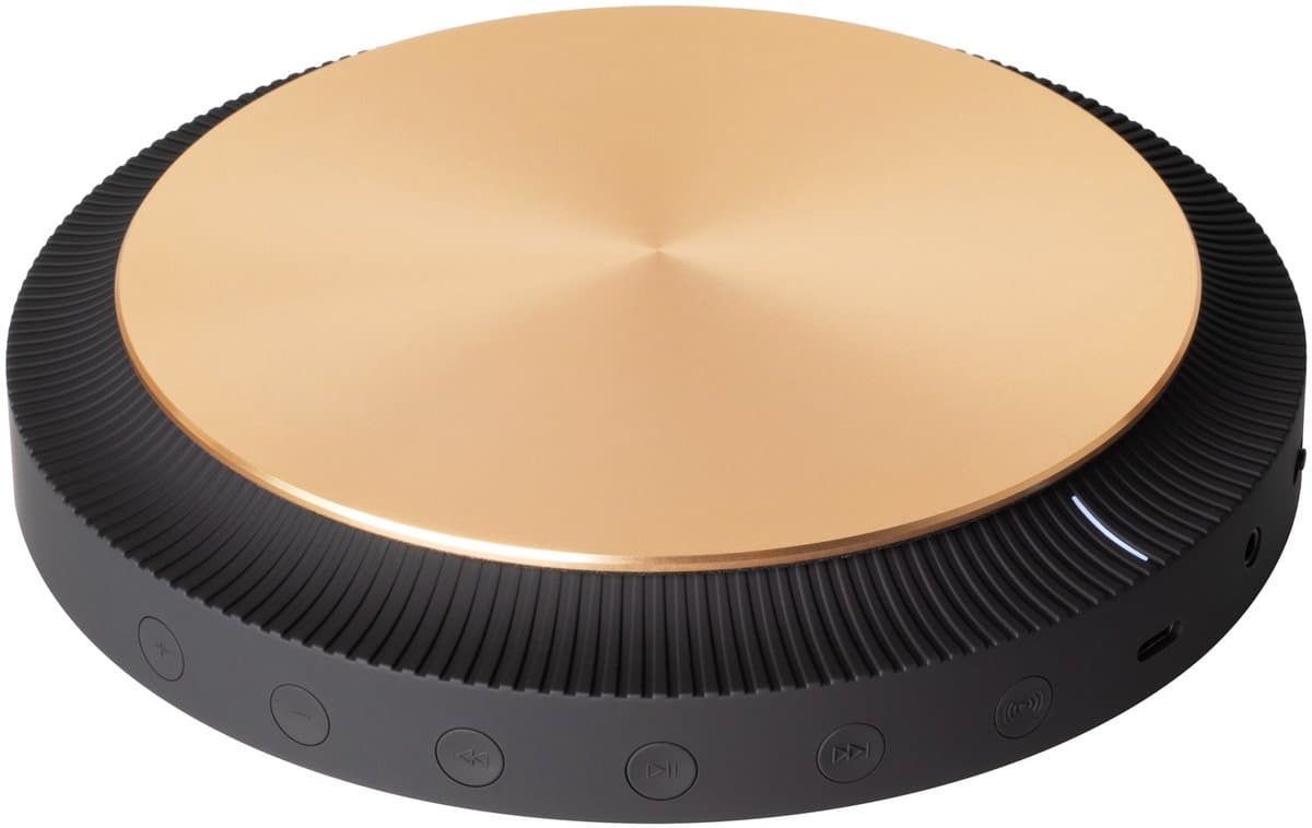 Trettitre T-CP8 Draagbare CD-speler met Bluetooth – Oplaadbaar – AUX-aansluiting & USB-C-oplaadpoort – Zwart — afbeelding 1