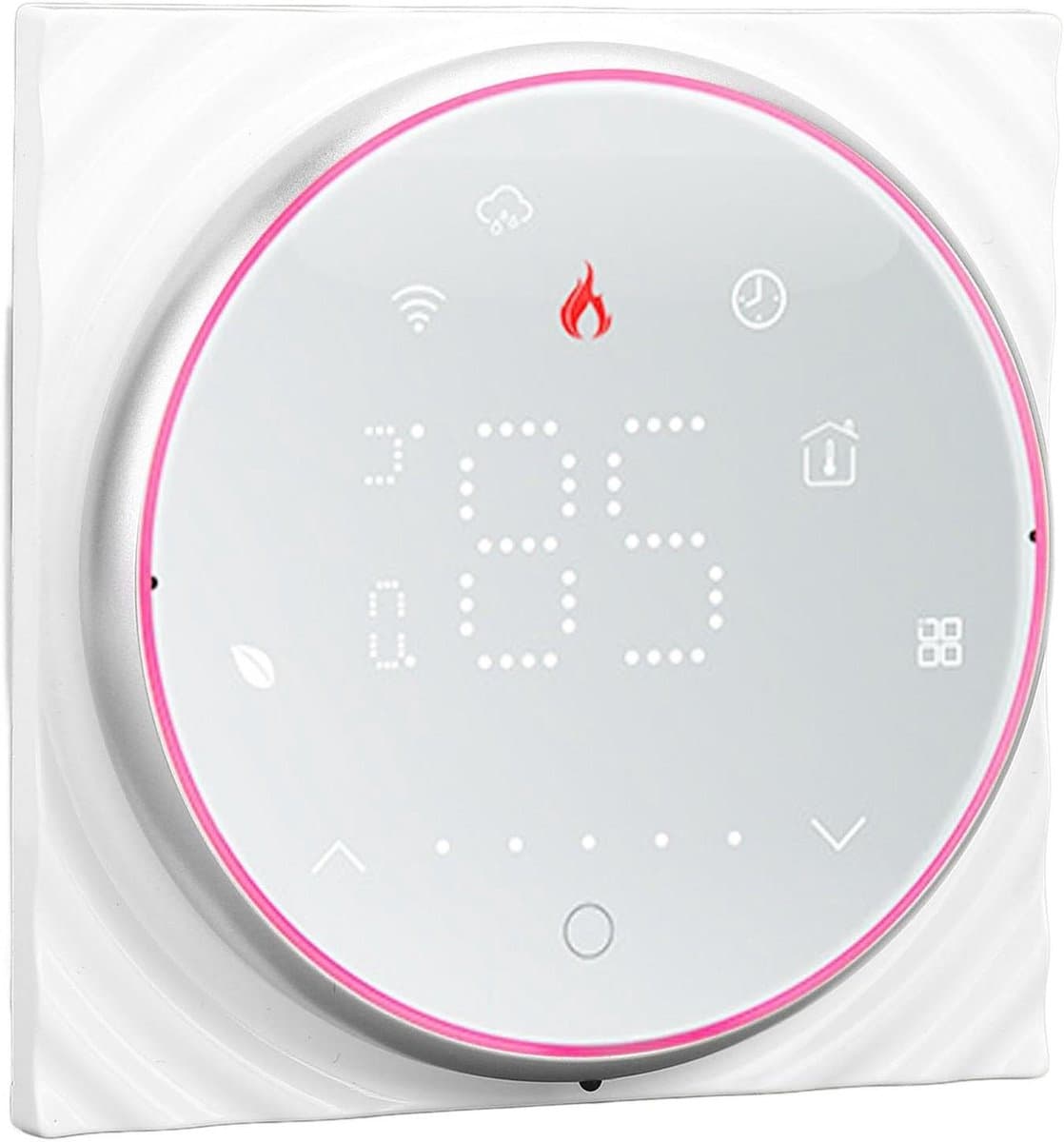 Slimme WiFi Thermostaat - Verwarming Thermostaat - Energie Besparen - Programmeerbaar met LCD - 95-240V - Zwart — afbeelding 1