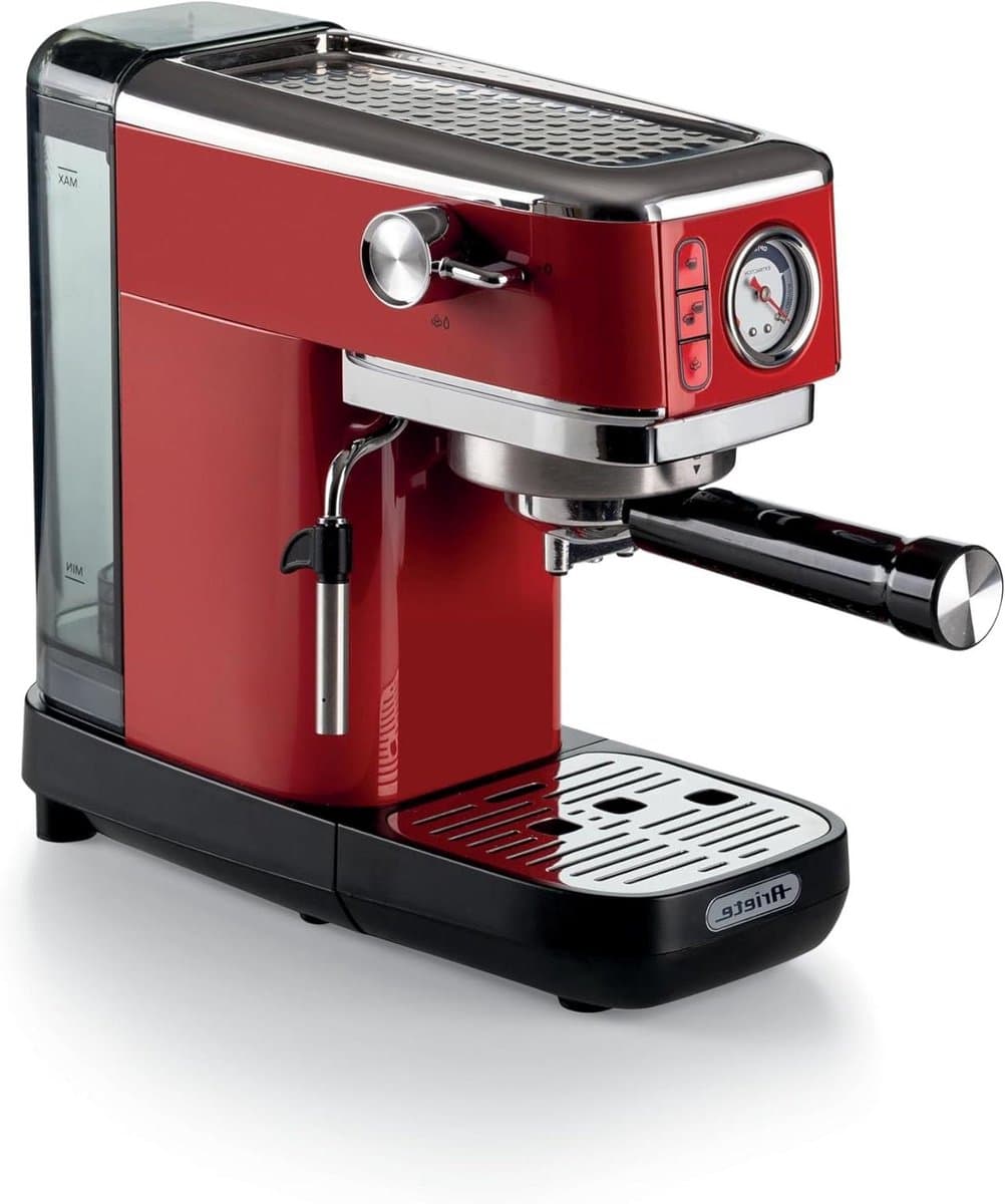 Espresso Machine - Koffiezetapparaat - Thuis Koffie Maken - Maxi-Cappuccino Functie - 11 Liter Tank - Rood — afbeelding 1
