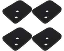 Dailygoods- Luchtfilter 4 Stuks - OEM Vervanging 523 01 34-01 - Compatibel met McCulloch Superlite 4528 - Snelwisselsysteem - 2-Takt Bescherming - Vangt Stof/Vuil Op - Filter