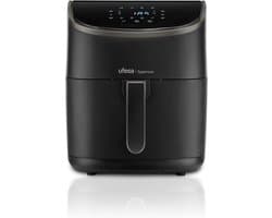 Heteluchtfriteuse - Airfryer - Gezond Koken - 8 Programma's - 6 Liter - Zwart