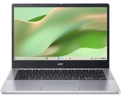 Acer Chromebook 314 CB314-4HT-C5G1 - 14 inch - Touchscreen - 8GB - 128GB - Zilver