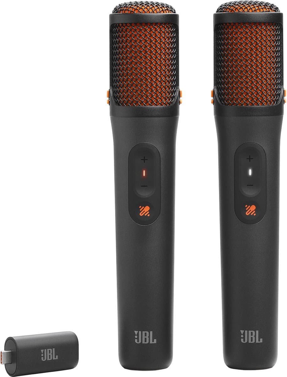 JBL EasySing Mics – Draadloze Microfoons - Geschikt voor USB-C - Karaoke Set - JBL Partybox — afbeelding 1