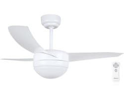Plafondventilator 105 cm met licht en afstandsbediening