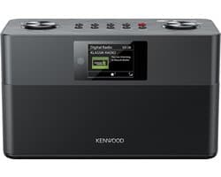 Kenwood CR-ST85DAB Compacte Stereo Radio met DAB+ en Bluetooth Audio - Zwart
