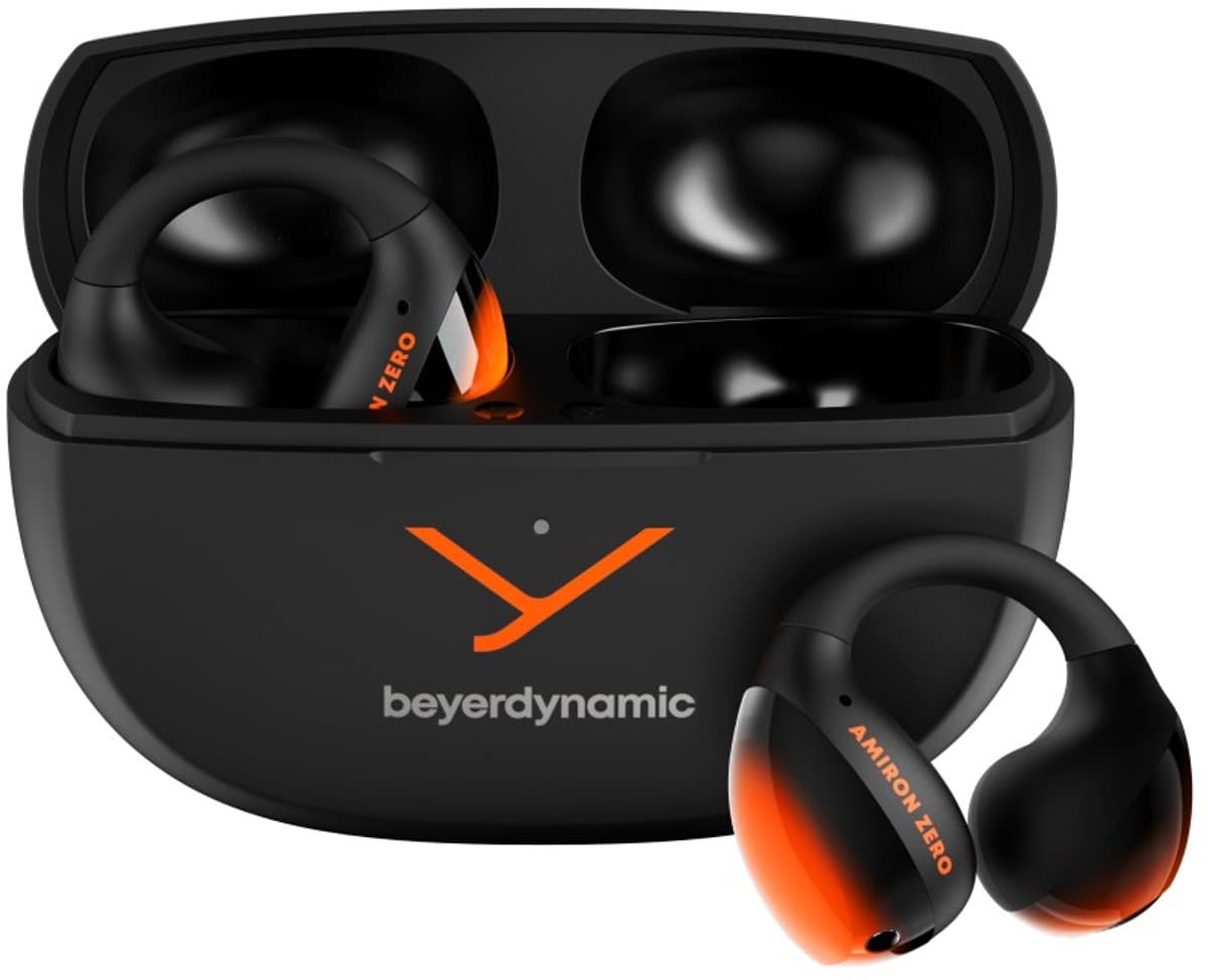 BEYERDYNAMIC Amiron Zero BT Sport Open-ear Draadloze sport-oordopjes Zwart/Rood — afbeelding 1