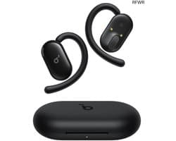 RFWR® Open-Ear Hoofdtelefoon met Verstelbare Oorhaken en Krachtig Geluid - 36U Speeltijd, IP55, Bluetooth 5.4
