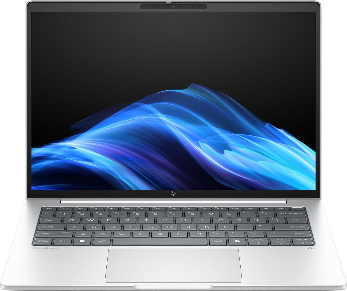HP EliteBook 8 G1a Next Gen AI PC Copilot+ PC AMD Ryzen AI 5 PRO PRO 340 Laptop 35,6 cm (14") WUXGA 32 GB DDR5-SDRAM 1 TB SSD Wi-Fi 6E (802.11ax) Windows 11 Pro Zilver — afbeelding 1