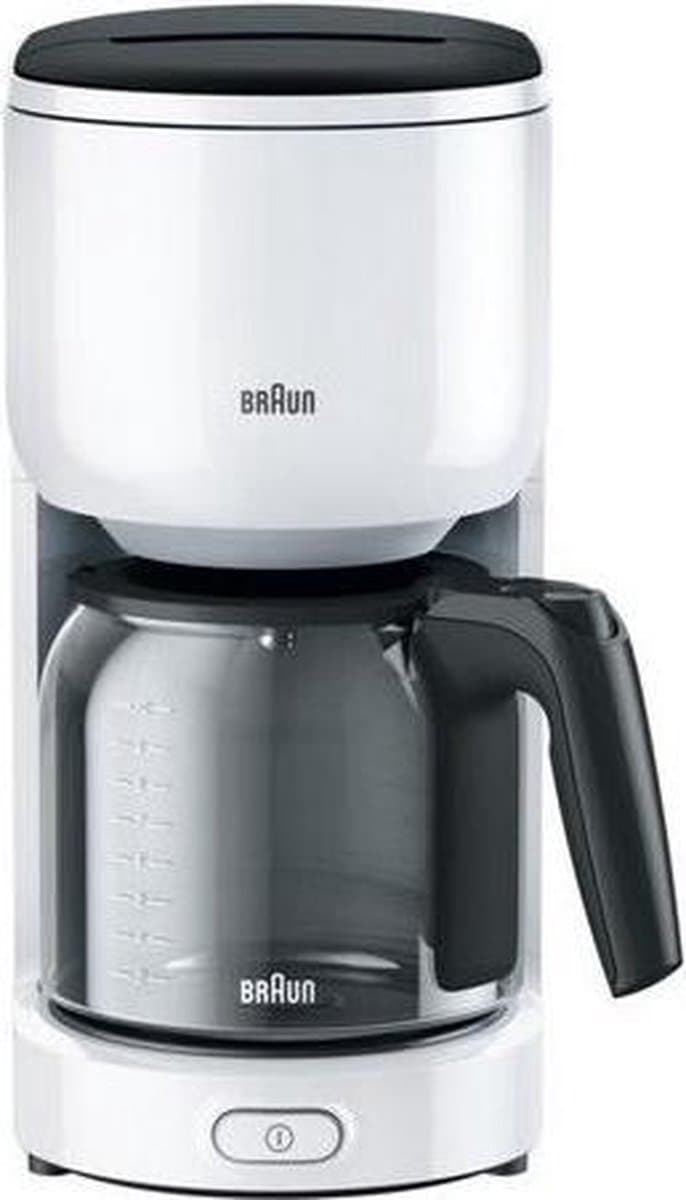 Braun PurEase KF 3100 WH - Filter-koffiezetapparaat - Wit — afbeelding 1