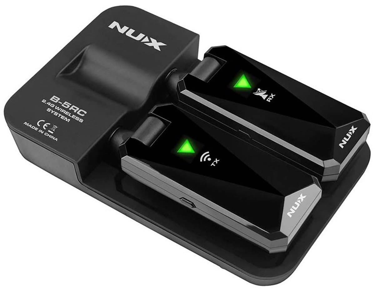 NUX B-5RC professioneel 2.4ghz draadloos gitaarsysteem incl. koffer — afbeelding 1