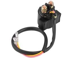 SnelShoppen - Magnetische Schakelaar 12V Starterrelais voor Grasmaaier, Motorfiets, ATV, Vervanging voor 250X 300Ex 250 350 Kz200