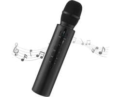 Draagbare draadloze karaokemicrofoon met Bluetooth-luidspreker, draadloze karaokemicrofoon, thuis-KTV-speler, geschikt voor Android- en iOS-apparaten – voor feesten, zang en vergaderingen.