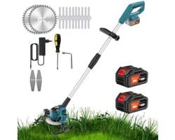 21V Krachtige Grasmaaier Machine Draadloze Onkruid Wacker Elektrische Eater Mini Maaier Wieden Trimmen Tool G