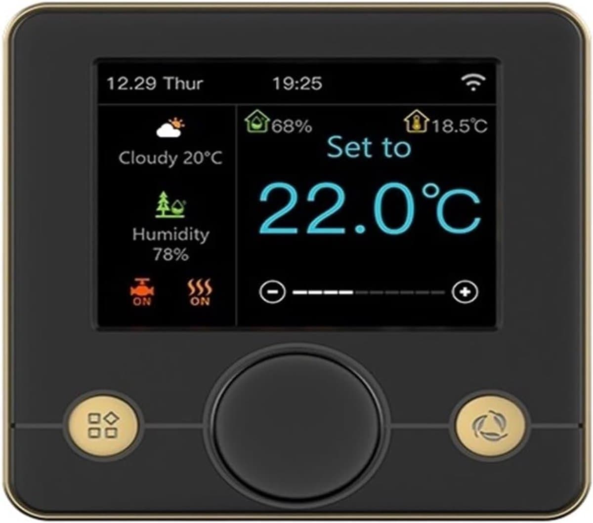 Digitale Thermostaat - Slimme Vloerverwarming - Comfort Verhogend - App Afstandsbediening - 16A Electric Heating - Wit — afbeelding 1