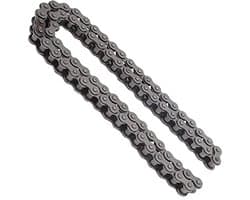 530 Hoogwaardige stalen ketting met kettingverbinding voor motorfiets, ATV, offroader, hightech-Ally-staal, anti-slip en duurzaam voor karten