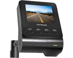 Dashcam voor Auto - Dual Dashcam 2.7K 1944P - Auto Camera Recorder - 360° Draaibaar - Sony IMX335 Sensor - 24H Parkeermodus - H.265 Video - Zwart - Zonder GPS