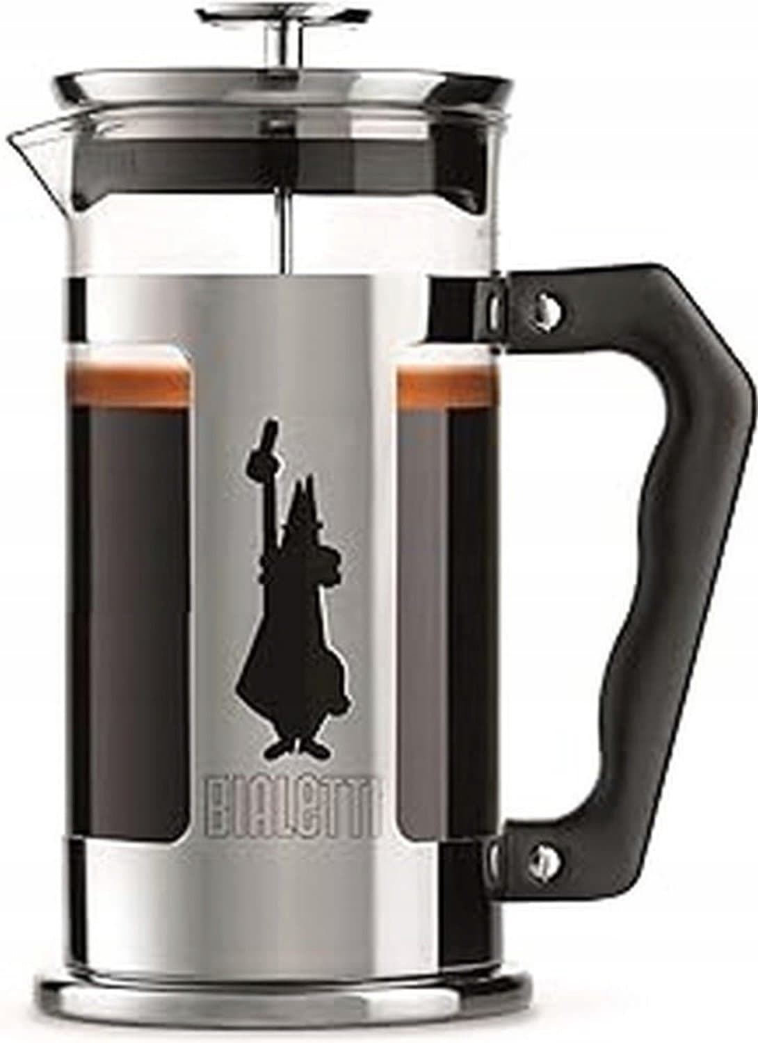Bialetti Koffiezetter Zwart/Zilver 350ml - Elegante Cafetière — afbeelding 1
