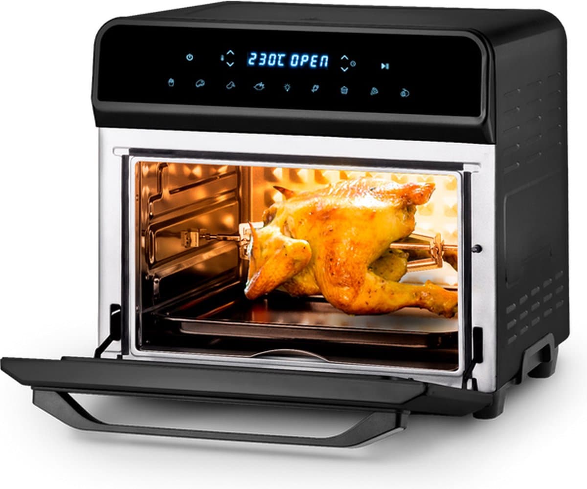 Ufesa 72805358 friteuse Enkel 23 l Vrijstaand 1800 W Heteluchtfriteuse Zwart — afbeelding 1