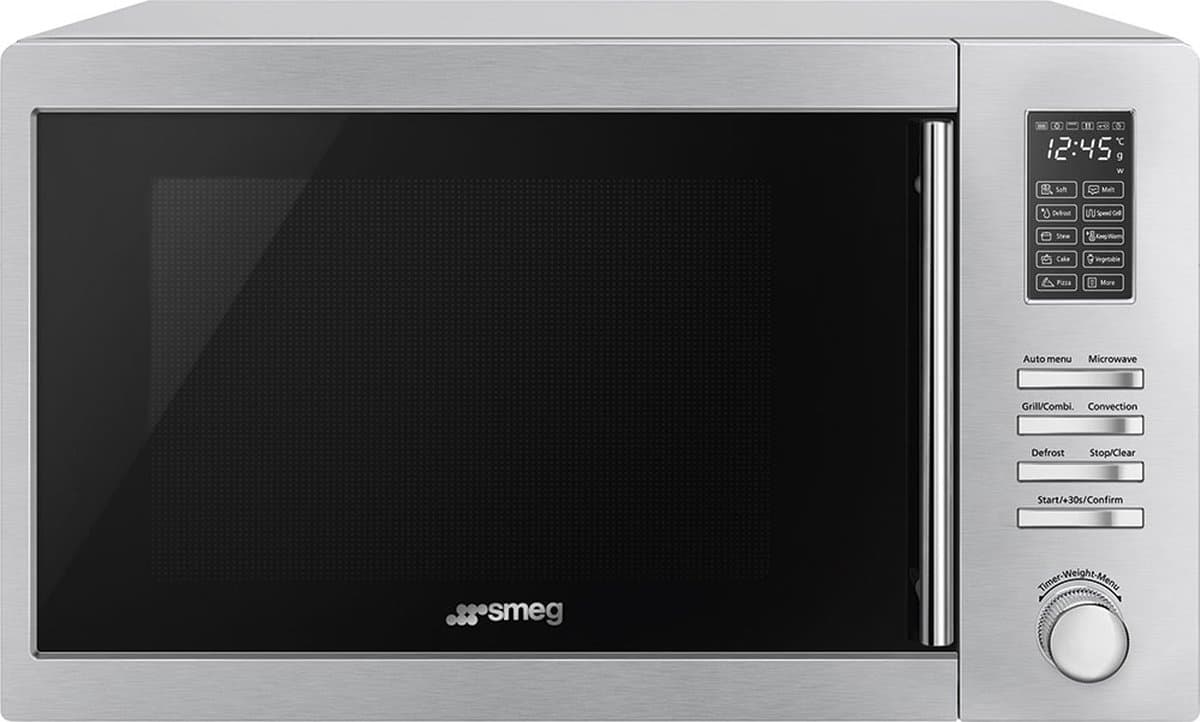 Smeg MOE34CXI2 magnetron Zwart, Roestvrijstaal Combinatiemagnetron Aanrecht 34 l 1100 W — afbeelding 1