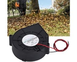 Elzusha - Double Ball Turbine Air Blower - Ventilator - Lichtgewicht - Grill - 12V - Perfect voor Camping en Picknick - Energiezuinig