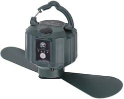 Dailygoody - Campingventilator - Draagbare ventilator - 10400 mAh batterij - Met afstandsbediening - Outdoor gebruik - Ideaal voor reizen