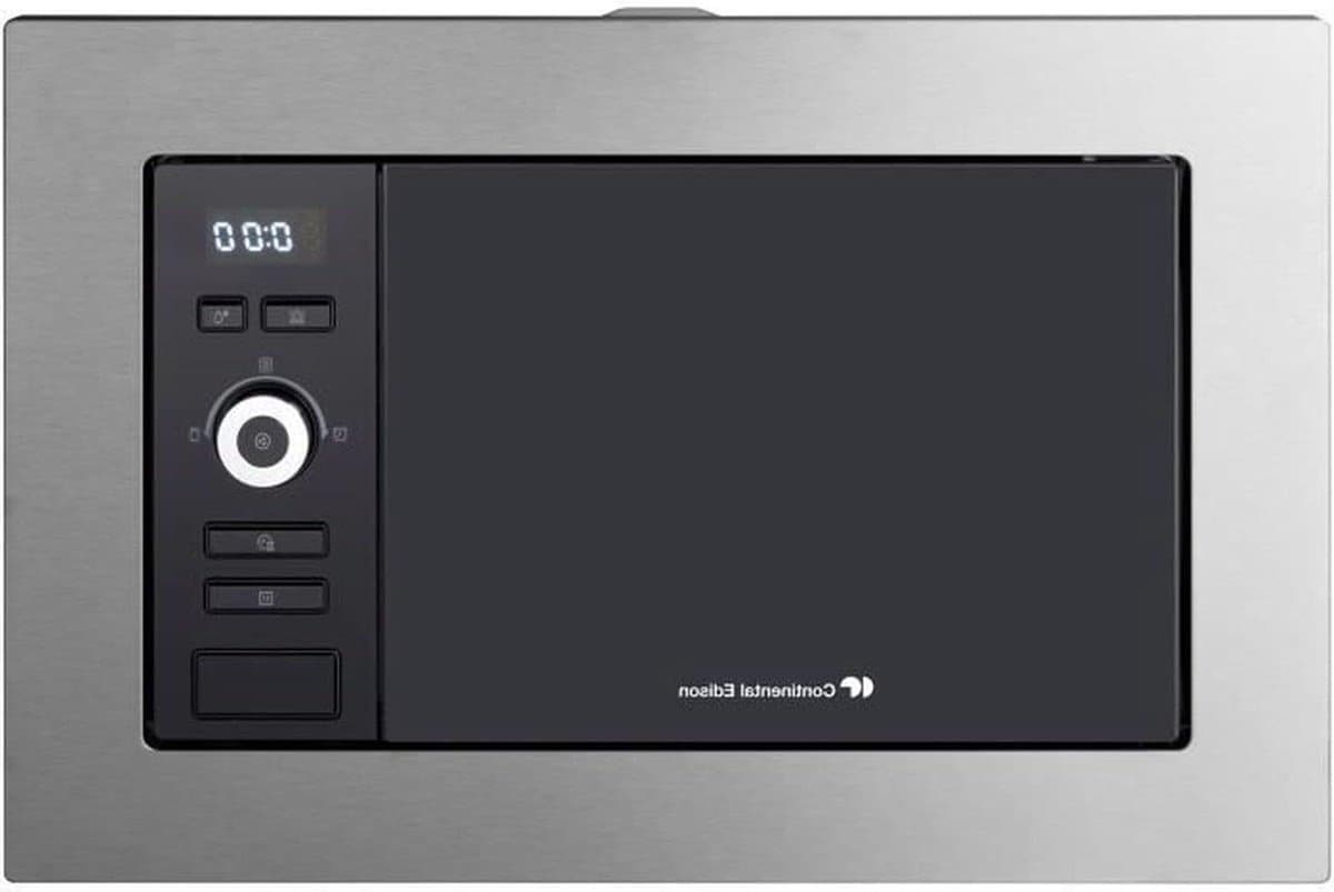 Inbouw Magnetron Grill - Oven Combimagnetron - Snel Eten Opwarmen - Met Grillfunctie - 20 Liter - Zilver — afbeelding 1