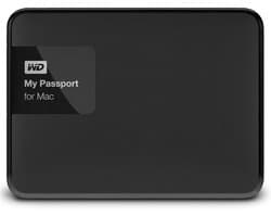 Externe Harde Schijf - Draagbare Opslag - Bestanden Opslaan - Speciaal voor Mac - 1 TB - Zwart