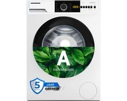 Heinner HWM-VT2914IVCHA+++ Wasmachine 9 kg – 15 Wasprogramma’s – Anti-kreukfunctie – Digitaal Display – 1400 tpm – Energieklasse A – Wit – 5 Jaar Garantie