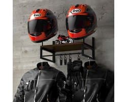 Universele Helm Houder voor Motor & Scooter - Wandmontage Motorhelm & Accessoire Oplossing