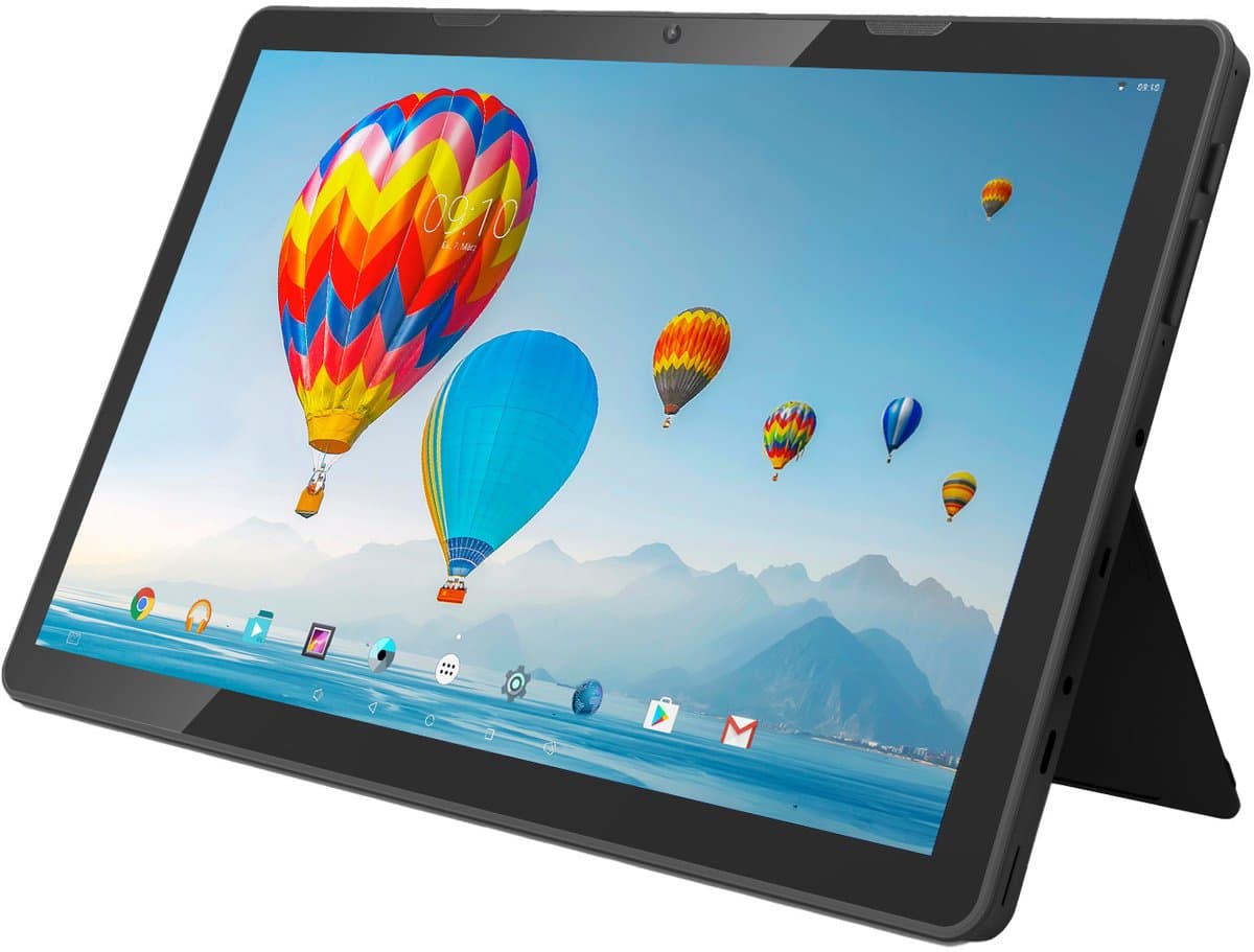 Xoro MegaPAD 1333 Pro 128 GB 33,8 cm (13.3") 6 GB Wi-Fi 5 (802.11ac) Android 13 Zwart — afbeelding 1