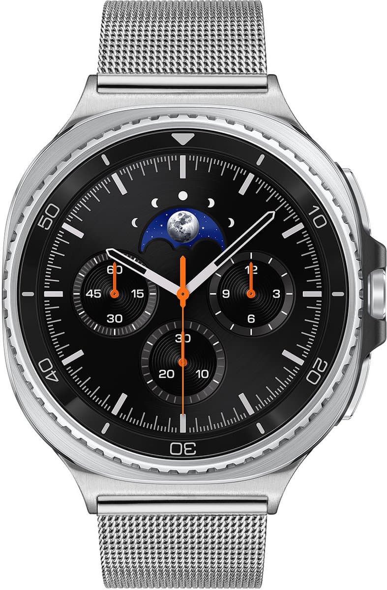 Samsung Special Edition Galaxy Watch 8 CLASSIC LTE Zwart/Zilverkl Mesh 46mm — afbeelding 1