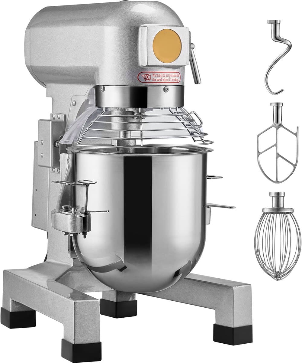 Keukenmachine Standmixer 550w Kneedmachine 14l Deegmenger — afbeelding 1