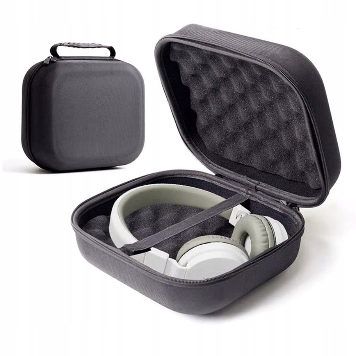 IRIS Groot Hoesje voor Over-Ear Koptelefoons - Zwart — afbeelding 1