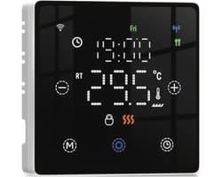 Draadloze thermostaat met touchscreen voor gasboiler - Smart verwarming met wekelijkse programmering