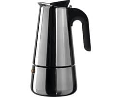 Leonardo Percolator Caffe Per Me Zwart 4 Kops