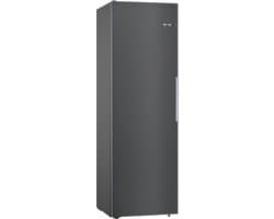 Bosch KSV36VXDP - Serie 4 - Vrijstaande koelkast - 186 x 60 cm - Zwart - Anti-fingerprint - VitaFresh — afbeelding 1