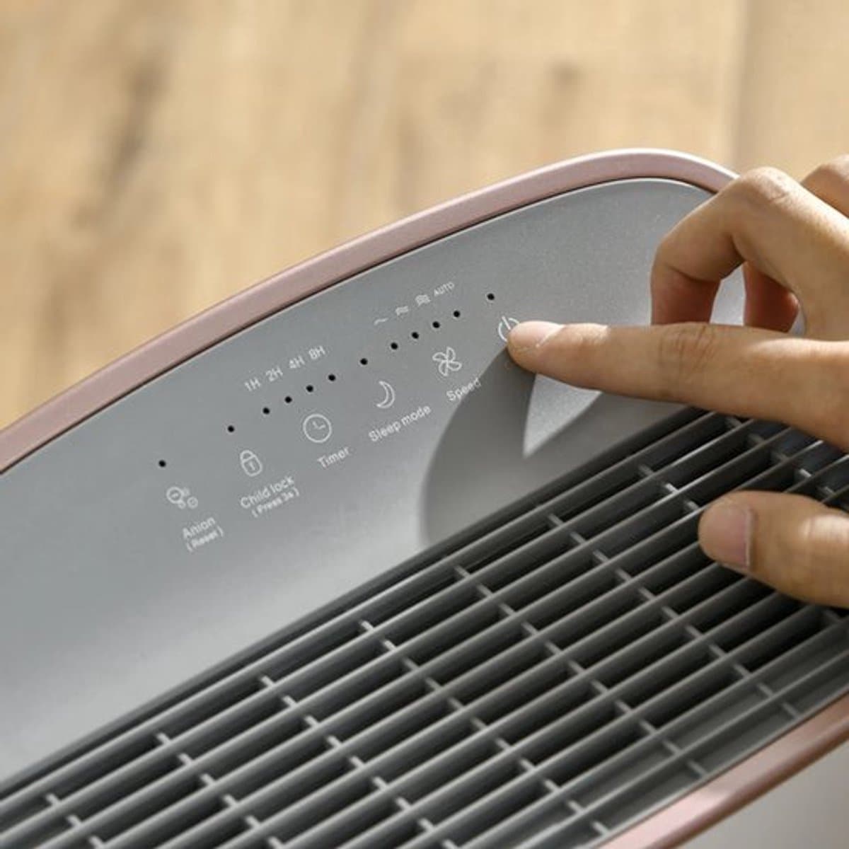 Luchtreiniger - Air cleaner - Airpurifier - Air purifier met HEPA Filter - 3 lagen CADR 220 m³/u tot 28 m² - ABS en PP - 45W - Wit — afbeelding 1