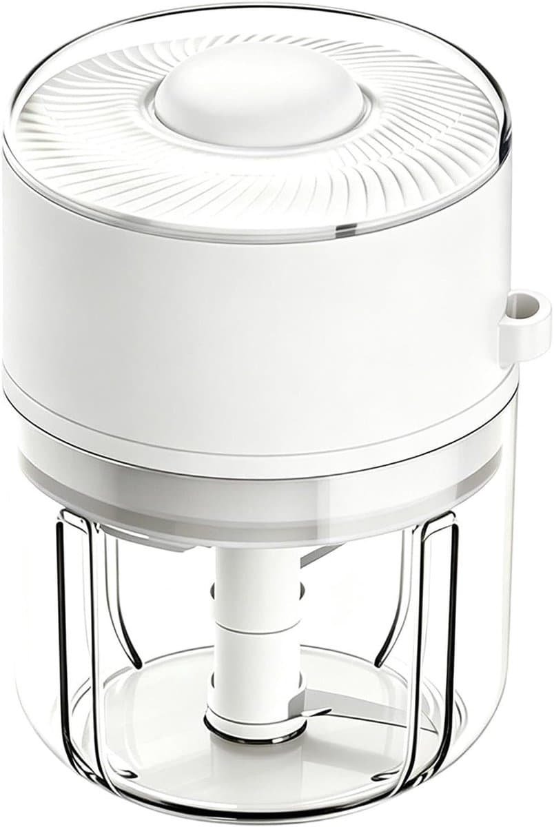 Mini elektrische knoflookhakker - keukenmachinesnijder, draagbare keukenmolen | Snelle voorbereidingstool voor ui, gember, chili, groentepuree, notenverwerking, thuisrestaurant, camping — afbeelding 1