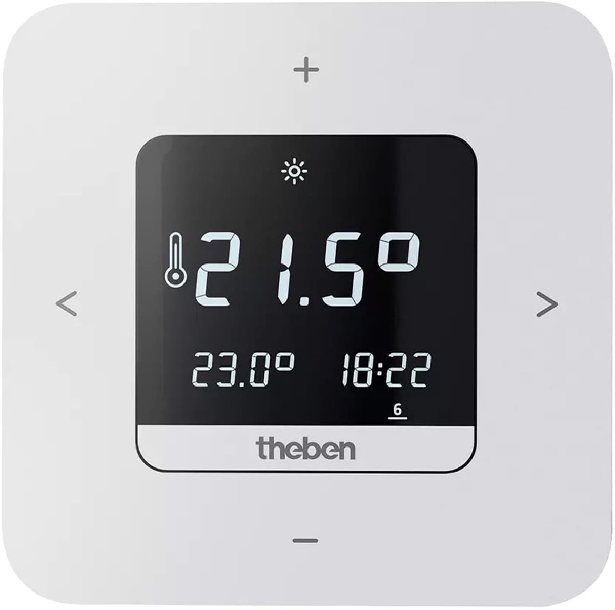 Theben 8119200 RAMSES 811 top3 Digitale programmeerbare thermostaat, batterijversie, bediening op het apparaat of via app — afbeelding 1