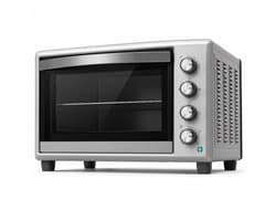 Mini Oven 60L – 2200W Heteluchtoven – 12 Functies – Rotisserie – Tot 230°C – Binnenverlichting