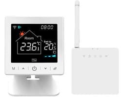 Avatto Draagbare slimme thermostaat voor ketel en thermostatische radiatorkranen WiFi + RF