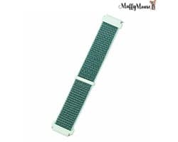 MuffyMouse D8 Horlogebandje – Smartwatch Bandje voor GPS Horloge Kind – Kinder Smartwatch – Geweven – Groen