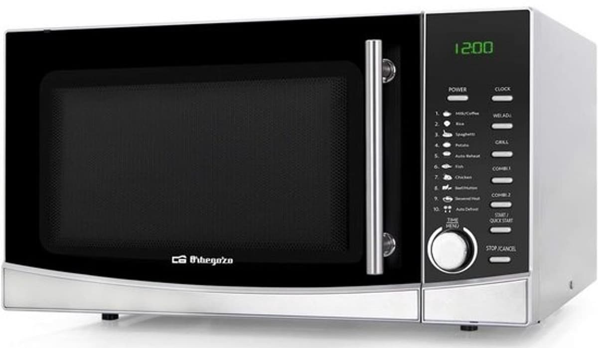 Grillmagnetron 34 Liter met 9 Programma's en Ontdooifunctie - 1000W — afbeelding 1