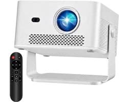 Beamer Full HD 1100 ANSI Lumen - 1080p 4K Upscaling - LED - Draagbaar - Thuisbioscoop Projector