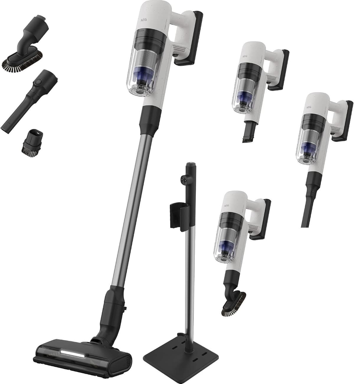 AEG Series 7000 Steelstofzuiger Draadloos AP72UB21AM Shell White — afbeelding 1