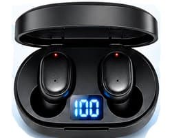 Draadloze Oordopjes Bluetooth 5.1 Hoofdtelefoon - A6S - Touch Control Oordopjes Met Microfoon - Earphone - Koptelefoon - Gaming Headset - Sport Oordopjes - Zwart